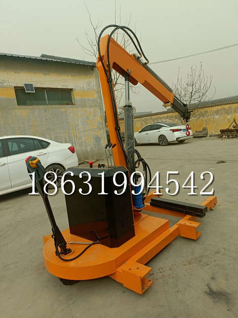 晋城市自卸车厢随车吊 自制轮式四不像起重机 四驱平板吊 5吨 贵盛